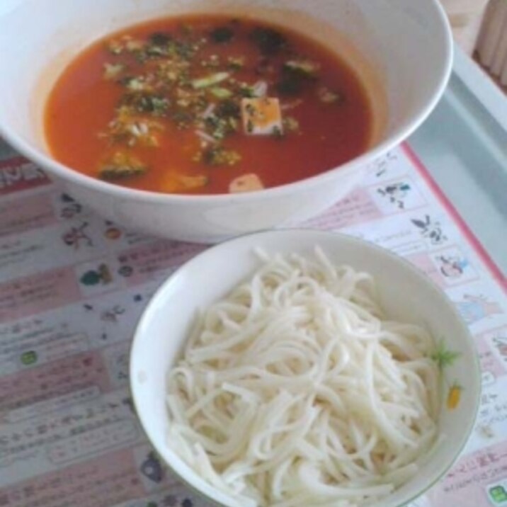 トマトジュースdeつけ麺